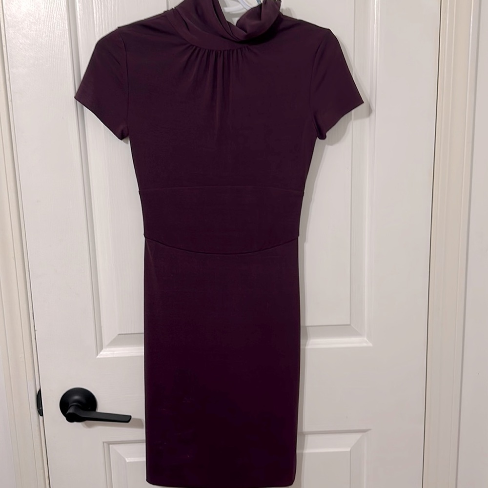 Marciano dress mock neck